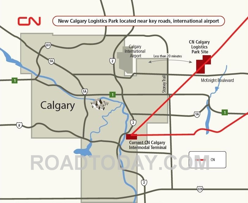 CN opens new intermodal terminal at Calgary Logistics Park
