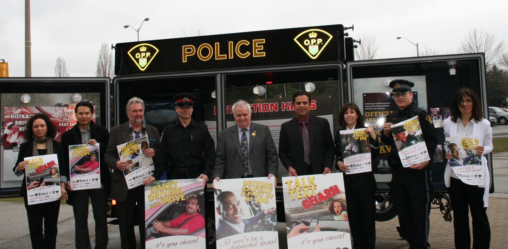 Distracted Driving Awareness Campaign launched in Brampton