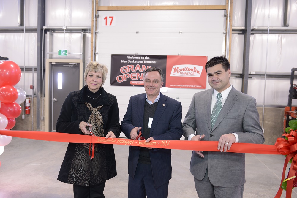 Manitoulin Transport Opens New Terminal to Serve Saskatoon and Corman Park Areas