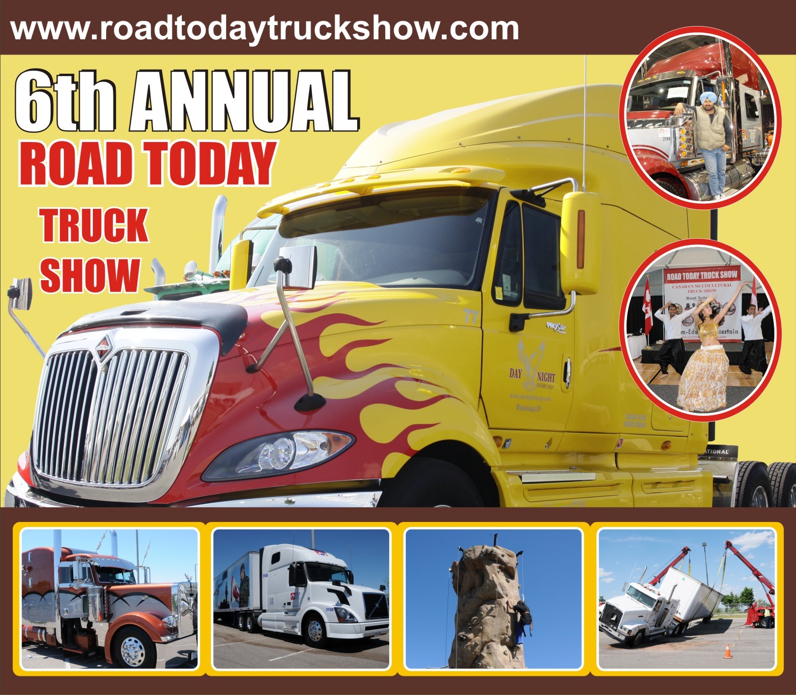 6th Annual Road Today Truck Show rolls into Soccer Centre, Brampton on May 24-25