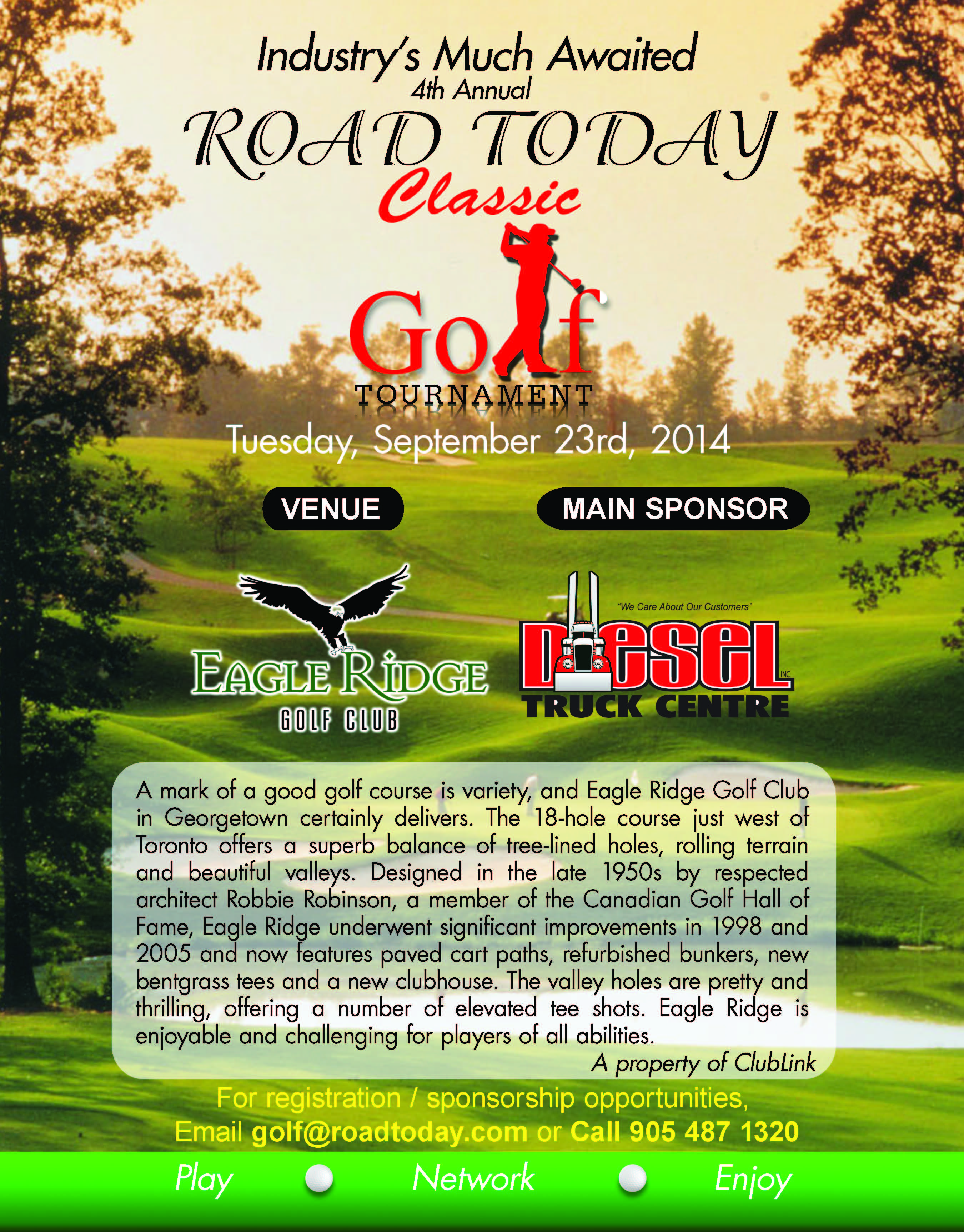 ROAD TODAY CLASSIC GOLF 2014