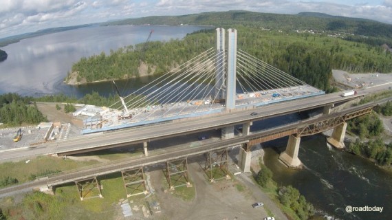 Nipigon River Bridge – MTO Hopeful of 2 Lanes Open by End of February