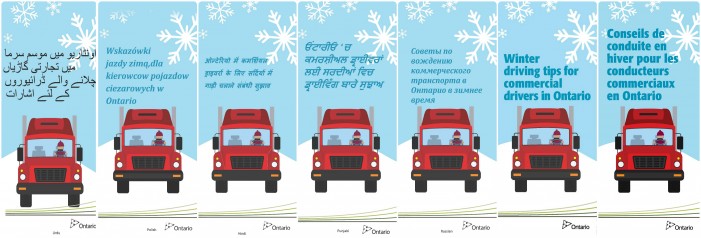 Winter Driving Tips for Commercial Drivers in Ontario