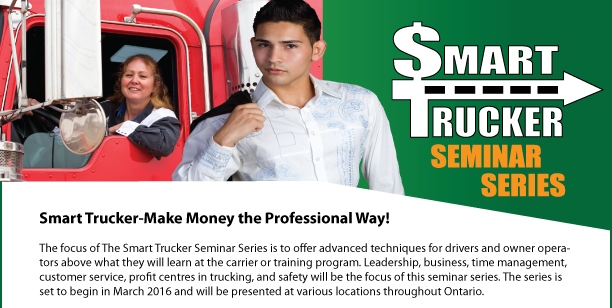 Challenger Motor Freight and Fleet Tax Services to sponsor Smart Trucker seminar series