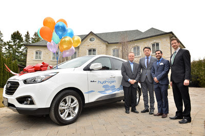 Hyundai Delivers First Fuel Cell Vehicle in Ontario