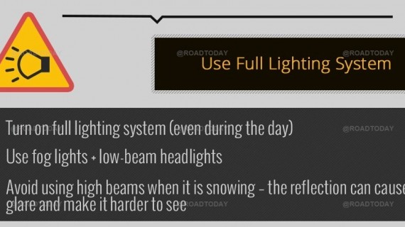Winter Driving Safety Tips – Use Full Lighting System