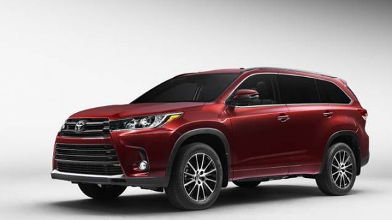 Toyota to debut significantly enhanced 2017 model year Highlander mid-size SUV