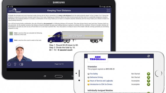 CarriersEdge Offers Mobile Training App For Drivers
