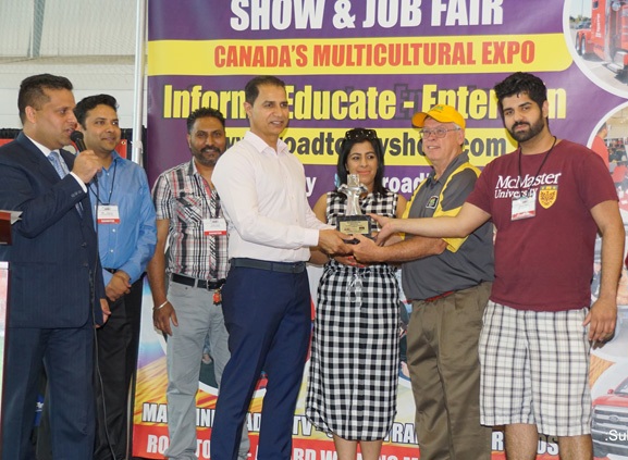Sulakhan ‘Sam’ Johal  wins  ‘Road Today Entrepreneur of the Year Award’