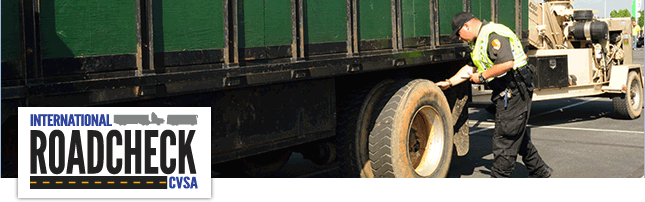 72-hour CVSA Roadcheck Enforcement Initiative Now Underway