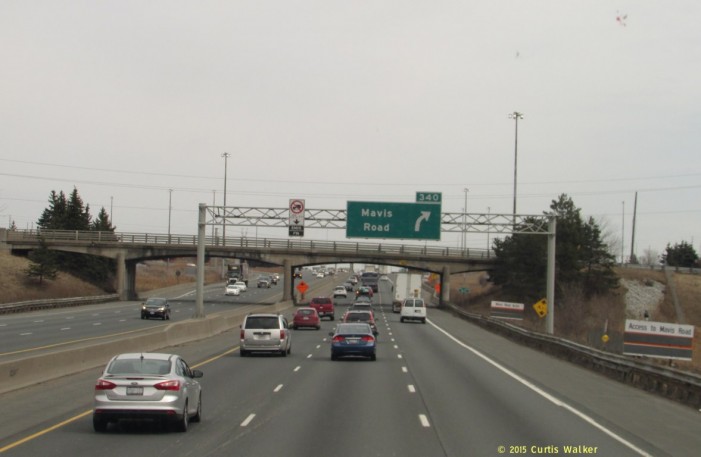 One-Night Closure of Hwy 401 in Mississauga on October 29