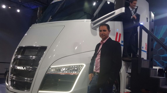 Pride Truck Group Executives Attend the Unveiling of Nikola One