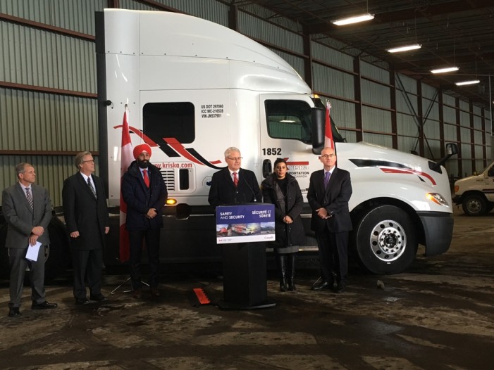 Transport Canada announces new rules for trucks and buses to improve safety