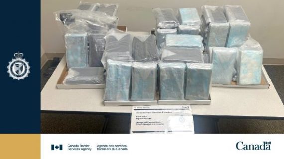 CBSA seizes 70 kg of cocaine at Osoyoos Border Crossing in B.C.