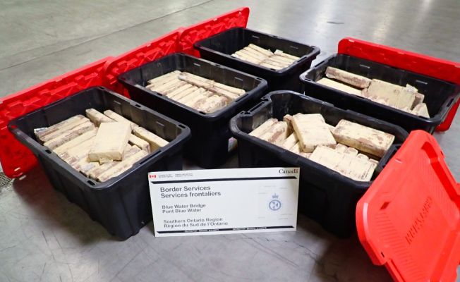 CBSA seizes over 349 kg of cocaine at Blue Water Bridge in major drug busts