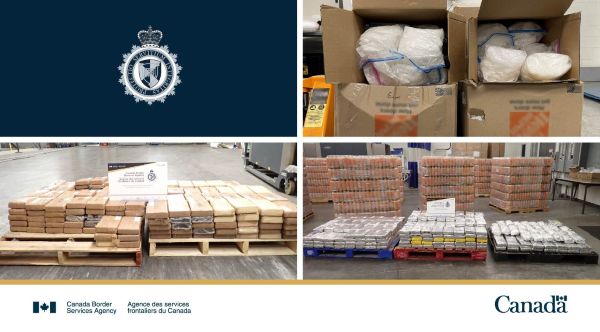 CBSA seizes 1,010 kg of narcotics in three major busts at Alberta’s Coutts border crossing